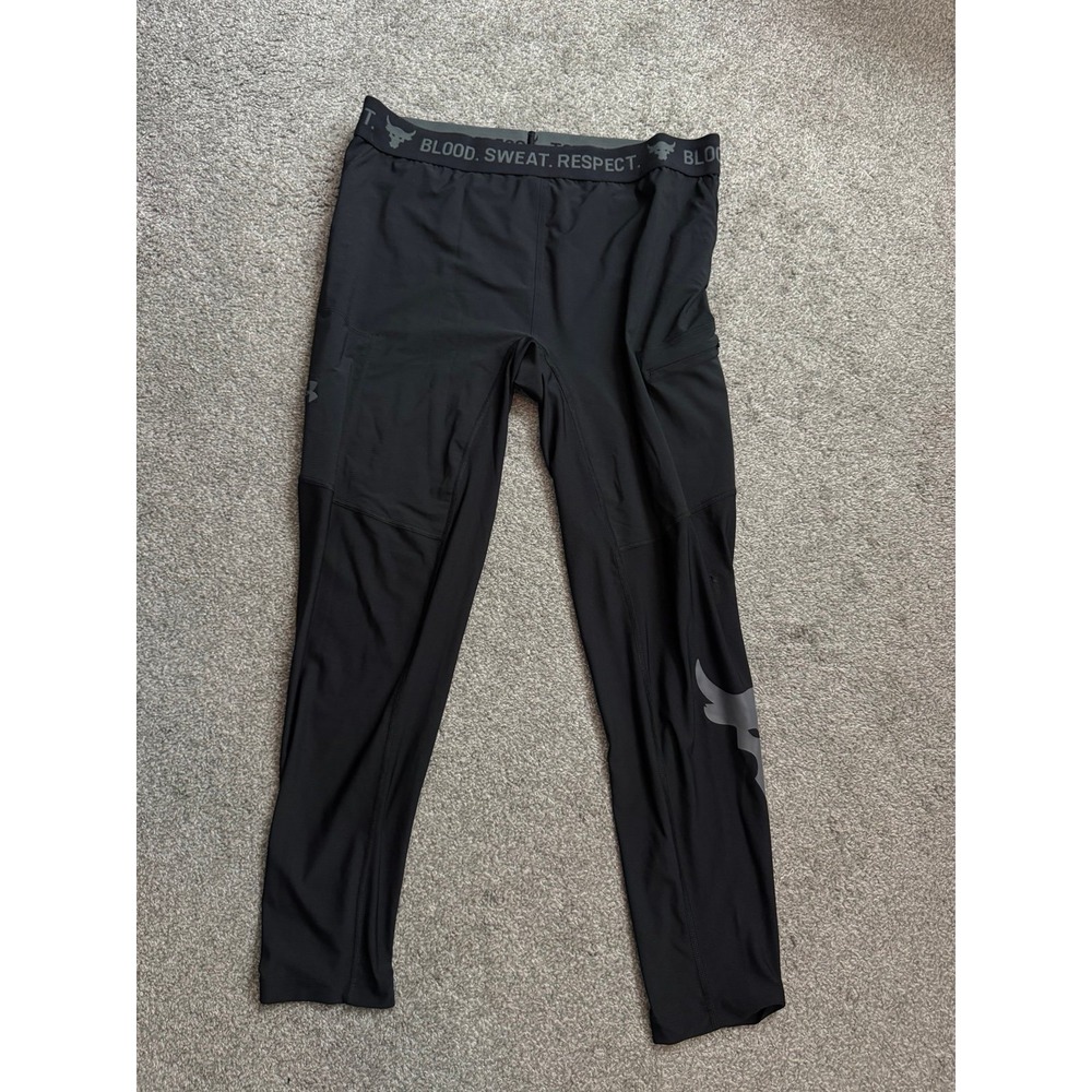 Compression Pants Under Armour Project Rock Black